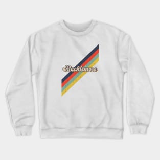 retro vintage color Macklemore Crewneck Sweatshirt